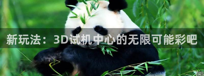 伟德app官网下载：新玩法：3D试机中心的无限可能彩吧